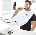 IALTMEI Beard Bib, Non-Stick Beard Apron, Waterproof Hair Trimming Catcher, Breathable Hair Catcher for Shaving, Premium Shaving Accessories for Men, Gifts for Men