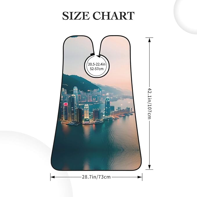 Cute Black Pug Dog-Standard-Scale-2_00x Print Beard Bib Shaving Apron, Beard Hair Trimming Cape Gift For Dad