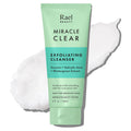 Rael Miracle Clear Facial Cleanser Face Wash (Exfoliating Cleanser, 5.1 oz)