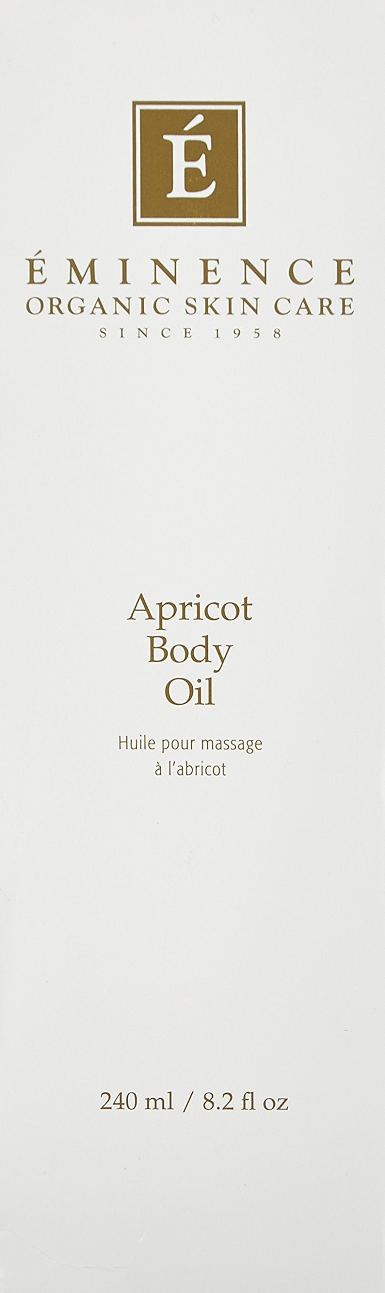 Eminence Apricot Body Oil for Unisex - 8.2 oz Oil