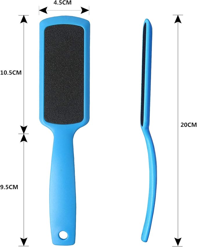 Fu Store Pedicure Foot Files Callus Remover with Double Sided Feet Rasp for Dead Skin Professional Scrubber for Feet (6 Pack)