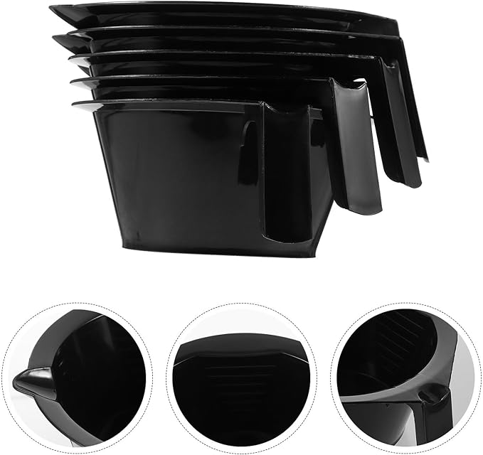 Ipetboom Hair Dye Bowl Set with Handle 6.10In Stackable Hair Color Mixing Bowls for Salon and Home Use Coloring and Tint Mixing Tool