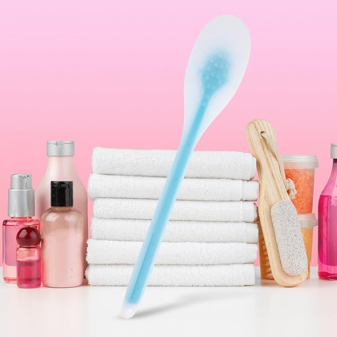 VICASKY Back Lotion Applicator for Women Body Lotion Applicator Wand for Back Shoulders and Legs Soft Bristles for Applying Cream or Medication Easy Clean 2 Pack 14.56 in
