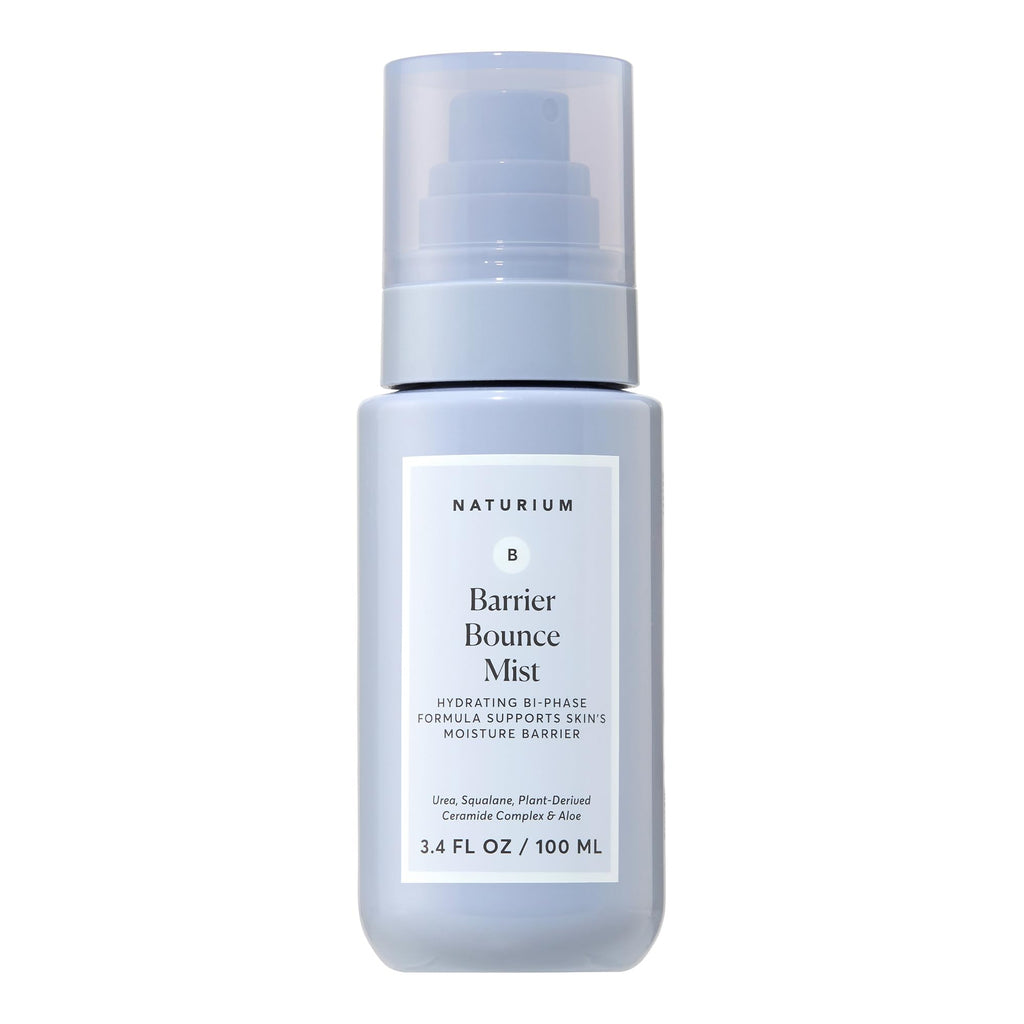 Naturium Barrier Bounce Mist, Hydrating Skincare with Urea, Squalane, Plant-Derived Ceramide & Aloe, 100 mL / 3.4 fl oz