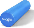 Yes4All EVA Firm Foam Roller for Back - Round Roller for Exercise, Yoga & Pilates 12/18/24/36 inch