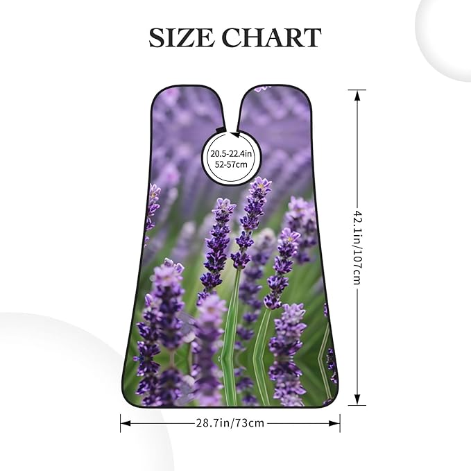 Purple Rose And Skull Print Beard Bib Shaving Apron, Beard Hair Trimming Cape Gift For Dad