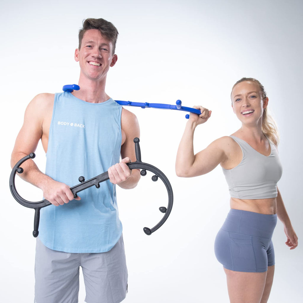 Body Back Buddy Elite Bundle Back Massager & Neck Massager for Pain Relief
