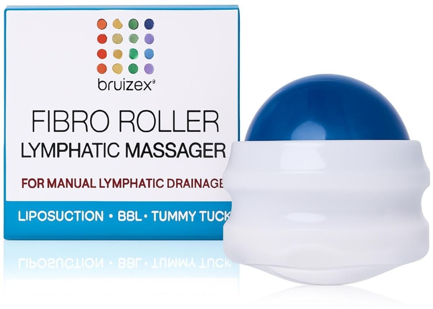 Lymphatic Drainage Massager, Fibro Roller Ball for Post Surgery Recovery