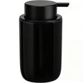 TOOZFO Soap Liquid Dispenser Ceramic with Easy-to-Press Pump Hand Liquid Dispenser for Shampoo Bathroom Countertop 13.5 oz