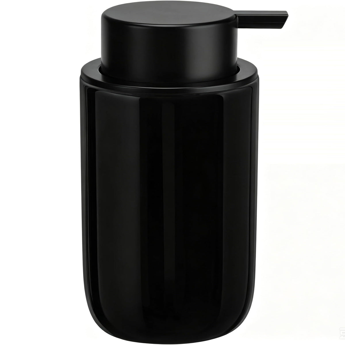 TOOZFO Soap Liquid Dispenser Ceramic with Easy-to-Press Pump Hand Liquid Dispenser for Shampoo Bathroom Countertop 13.5 oz