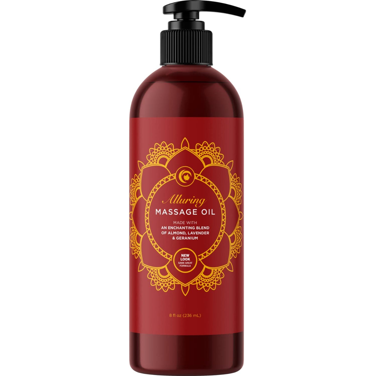 Relaxing Massage Oil for Massage Therapy - Aromatherapy Full Body Massage Oil with Enchanting Lavender Ylang Ylang Orange and Geranium Essential Oils - Naturally Scented Vegan Non GMO & Gluten Free