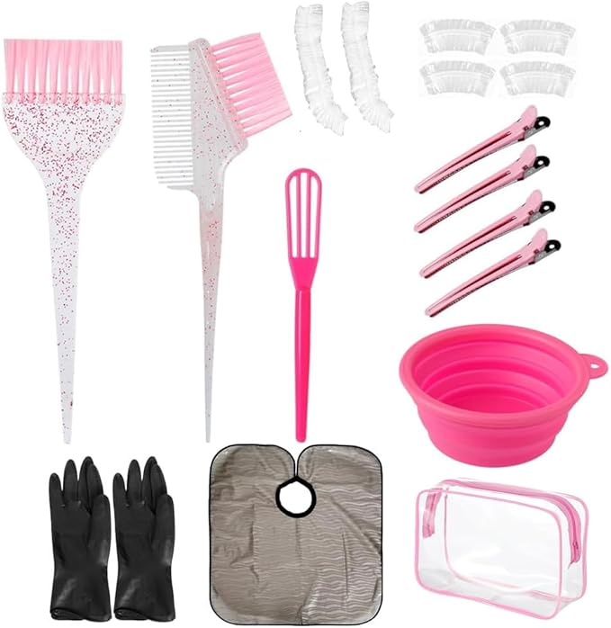 MOONMINI Hair Dye Color Brush and Bowl Set
