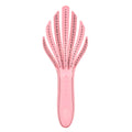 Wet Brush Go Green Curl Detangler Hair Brush - Pale Pink Ultra-Soft IntelliFlex Detangling Bristles Glide Through Tangles with Ease - Great For Curly Hair-No Split Ends & Pain-Free for Wet or Dry Hair