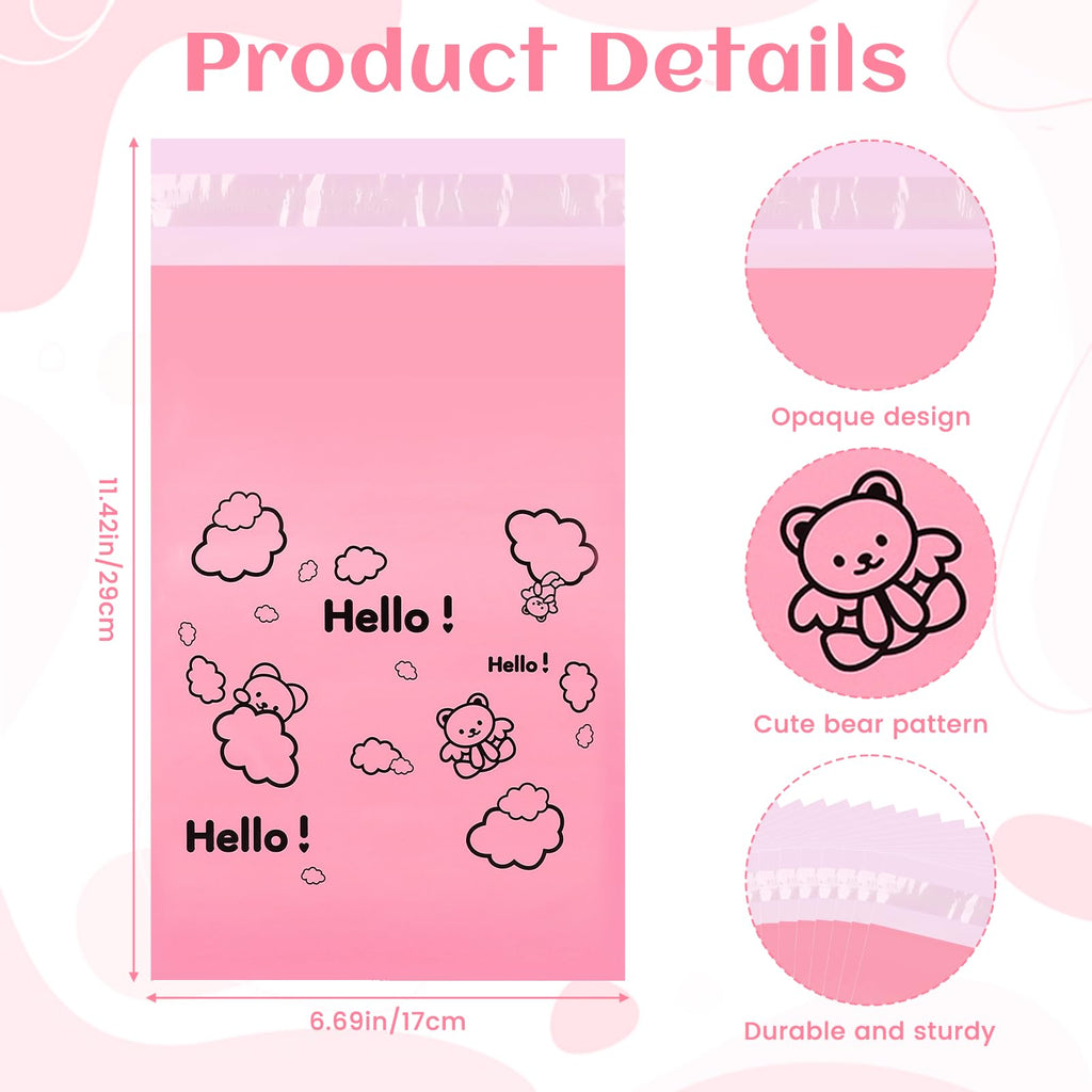 100 Pcs Pink Sanitary Napkin Disposal Bags for Pads Privacy Protection