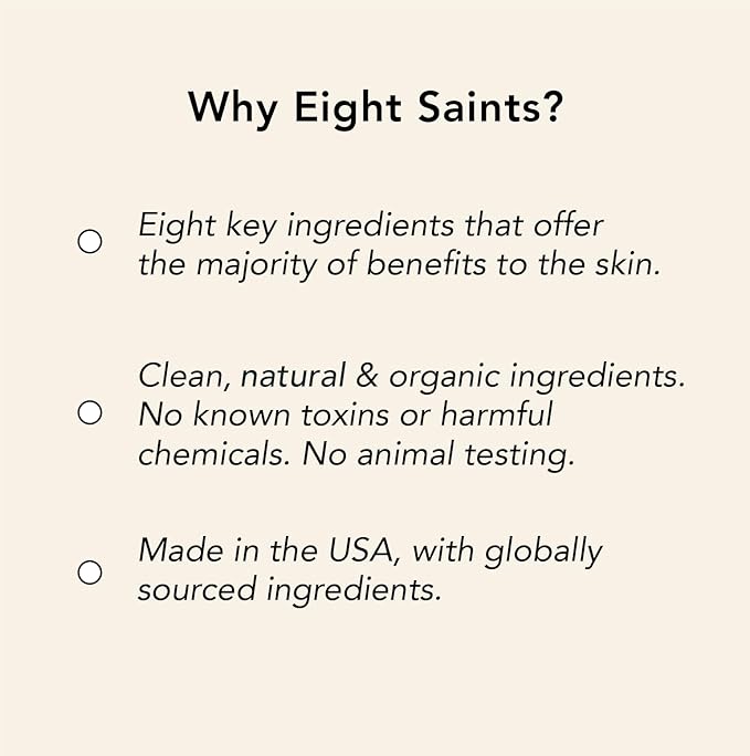 Eight Saints Daydreamer Soothing Anti Aging Face Moisturizer, Fast Absorbing Oil Free Face Lotion With Hyaluronic Acid & Vitamin E, and Sunflower Oil, Hydrating Daily Facial Moisturizer, 2 Ounces