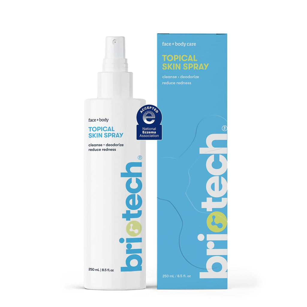 BRIOTECH Hypochlorous Acid Spray for Face and Body, 8.5 oz, 1 Pack