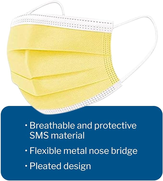 McKesson Procedure Mask Pleated 91-2101
