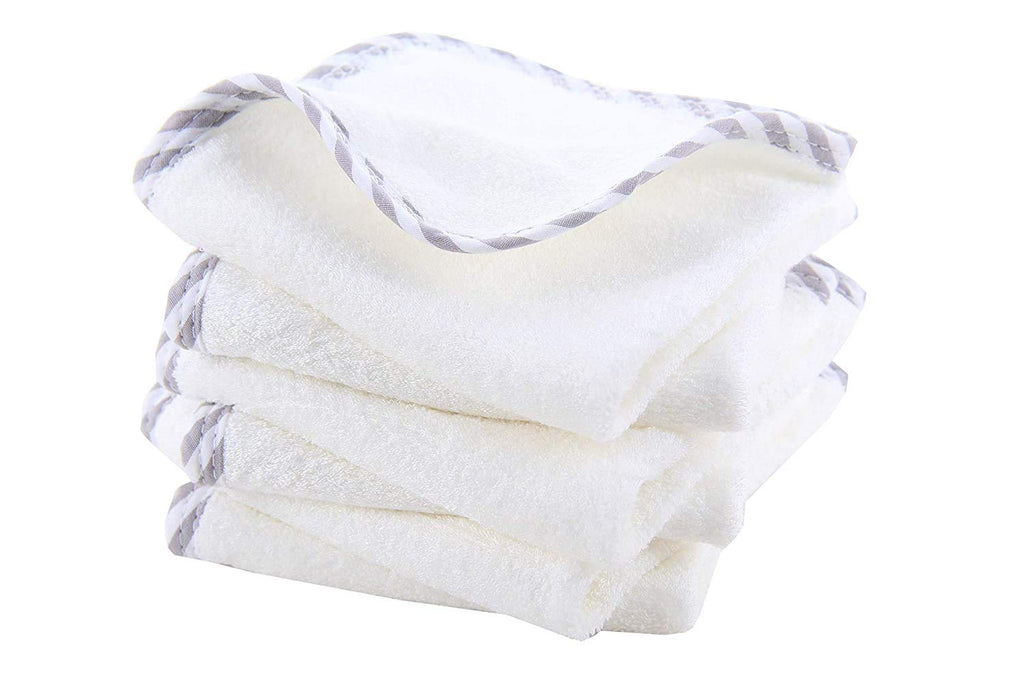 HIPHOP PANDA Soft Baby Washcloths, 2-Layer, 30 Pack Newborn Gift Set