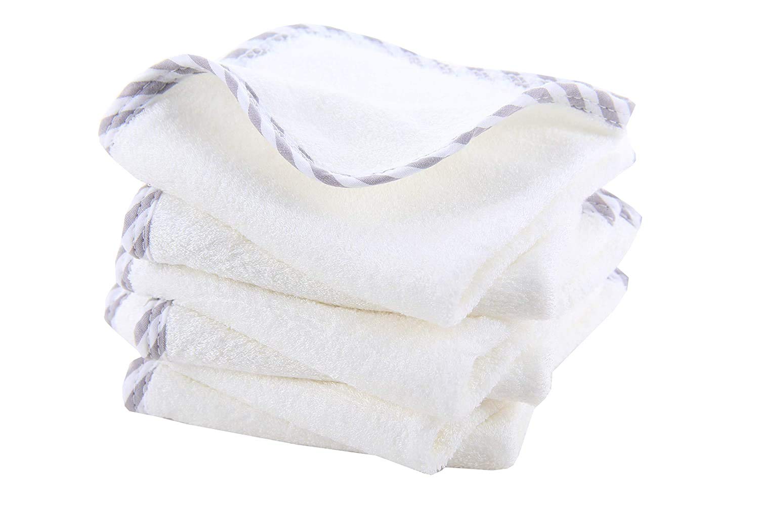 HIPHOP PANDA Soft Baby Washcloths, 2-Layer, 30 Pack Newborn Gift Set