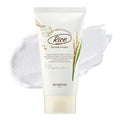 SKINFOOD Rice Daily Scrub Foam, Facial Cleanser with Face Scurb, Face Wash Fermented White Rice Bran Water, Gentle Exfoliating For Men and Women (150ml, 5.07 fl. oz.)