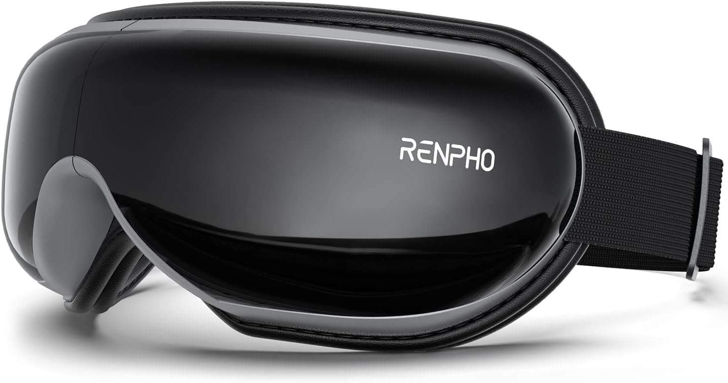 RENPHO Eyeris 1 Eye Massager with Heat, FSA Eligible HSA, Heated Eye Mask for Head Tension, Eye Strain & Screen Fatigue, Birthday Gifts for Men and Women