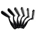 LALAFINA Hair Dye Comb Brush 5.90In Creative Hairdressing Tool for Salon and Diy Hair Coloring Easy Grip Washable Reusable Coloring Comb