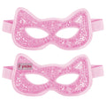 CONBELLA 2PCS Cooling Eye Mask Gel Eye Mask, Reusable Hot Cold Therapy