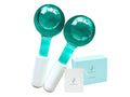 Ice Globes for Face - 2 Pack Cryo Globes for Face, Neck, & Eyes - Skin Care Tools for Dark Circles, Wrinkles, & Collagen Production - Facial Globes for Daily Beauty Routines