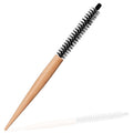 Mini Roller Quiff Brush for Hair Styling - Round Comb for Thin Short Hair, Bangs, Beard Lifting and Curling(10 Inch)