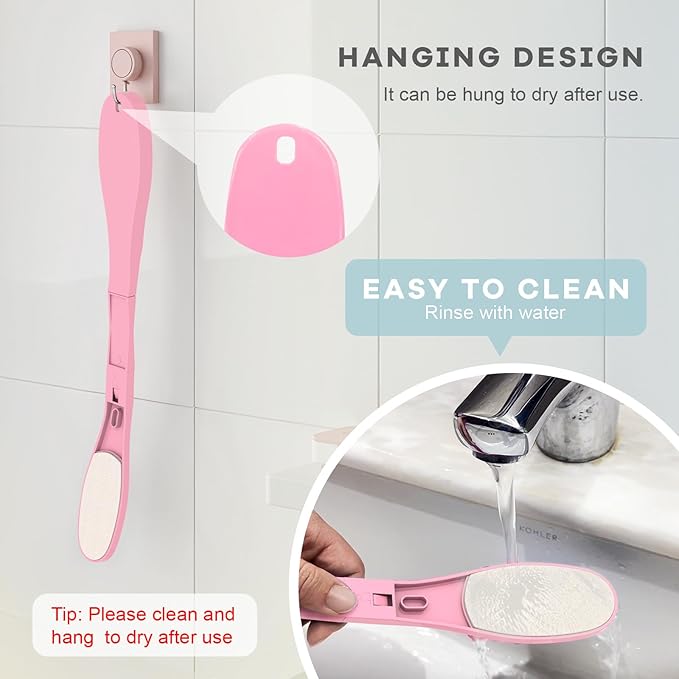 SFFTCYY&ZGTJ Lotion Applicator for Back,Applicator to Put Lotion on Back,Lotion Applicator,Lotion Back Applicator,Back Cream Applicator,Lotion Applicator for The Back (Pink)