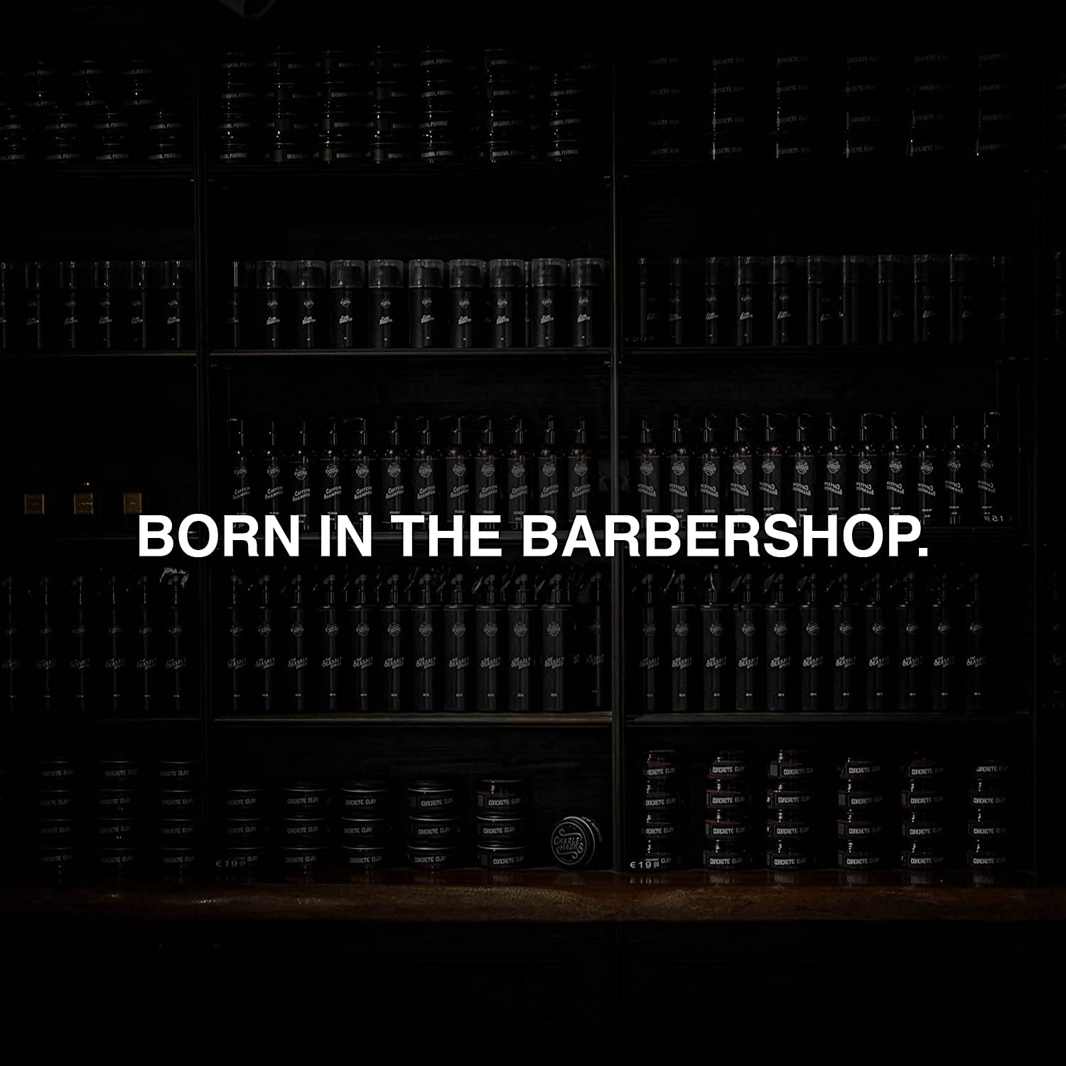 Charlemagne Men's Shatterproof Carbon Hair Comb 18 cm - Anti-Static Fine Comb for Cutting & Styling, for Men & Women - Styling Tools & Appliances