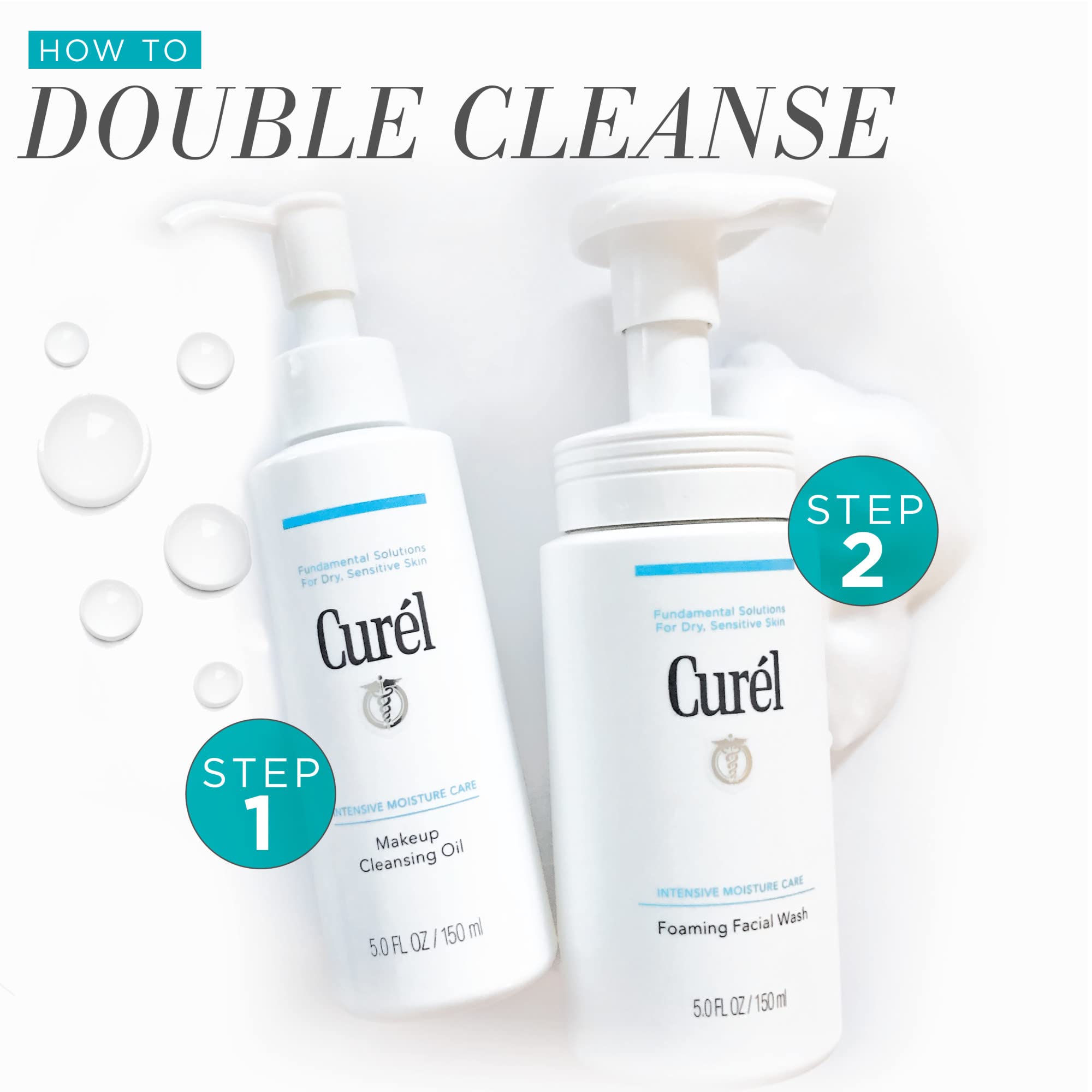 Curel Japanese Skin Care Makeup Cleansing Oil For Face, 5 fl oz