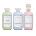 ASEVAT 6.7oz 3Pcs Plastic Refillable Travel Shampoo and Conditioner Bottles Refillable Travel Bottle with Flip Cap Plastic Refillable Shampoo and Conditioner Bottles