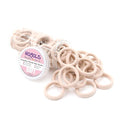 HOYOLS Light Blonde Hair Ties, Seamless Ponytail Holders 100 pcs