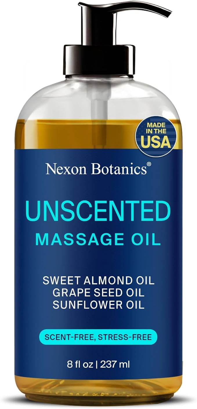 Unscented Massage Oil for Massage Therapy & Gua Sha 8 fl oz