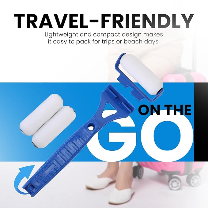 FOREVER GEM Long Handle Lotion Applicator – Flexible Cream Spreader for Back & Body – Apply Sunscreen, Tanning Lotion, or Moisturizer – Washable Pad – Ideal for Seniors, Travel & Gifting