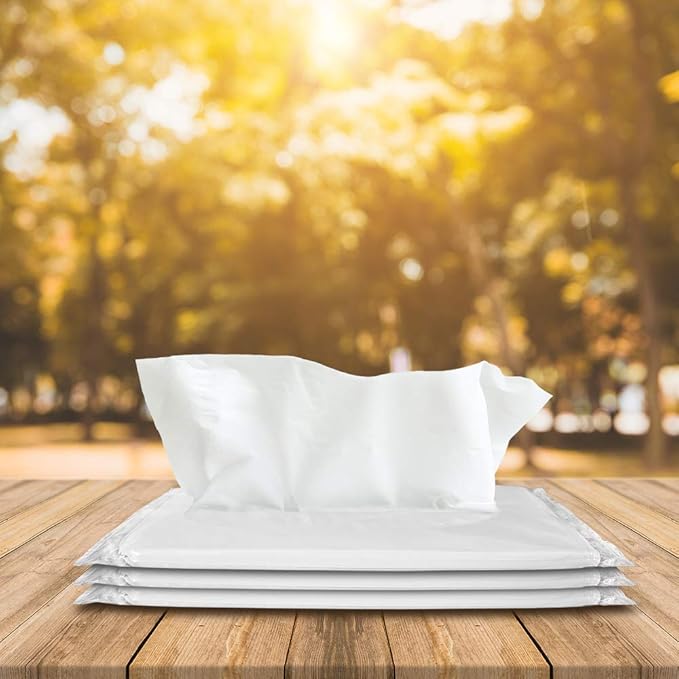 Gatherfun Car Tissue Refills Facial Tissue Packs for Car Sun Visor, Paper Napkin Holder, Visor Tissue Box Holder 3-ply 26Bags 24pcs/bag