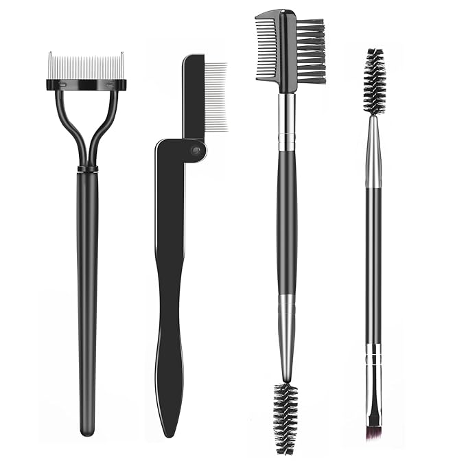 SWEET VIEW Eyelash Comb Lash Separator Tool Brow Brush