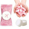 VanFn Disposable Towel, Compressed Towel, Mini Disposable Compressed Washcloth, Cotton Portable Disposable Compressed Towels Perfect for Travel, Home & Outdoor Activities, Nacai Series (50)