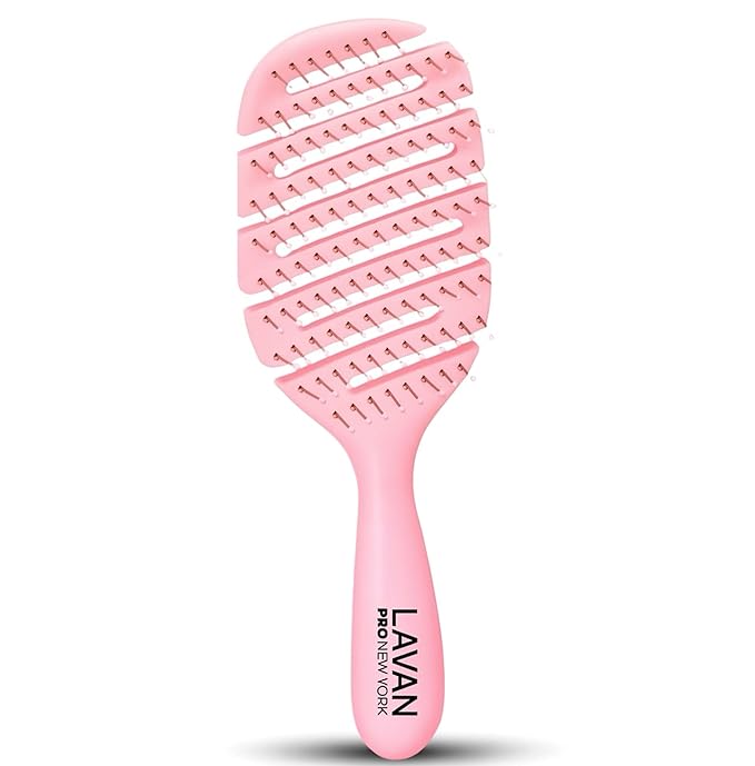 Flex Detangling Hair Brush (BABY PINK)