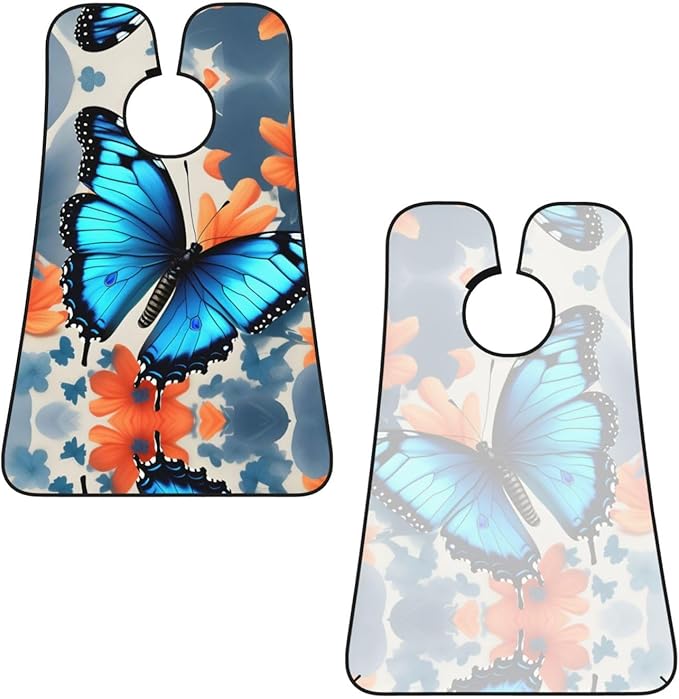 Colorful Giraffe Fans Lovers Print Beard Bib Shaving Apron, Beard Hair Trimming Cape Gift For Dad