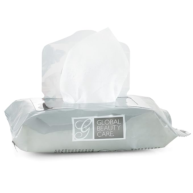 Global Beauty Care Bulk Cleansing Wipes Premoistened 4 Pack of Charcoal Cleansing Cloths Makeup Removal Wipes - Great For Travel Toiletries - 100 ct.(4-Pack)