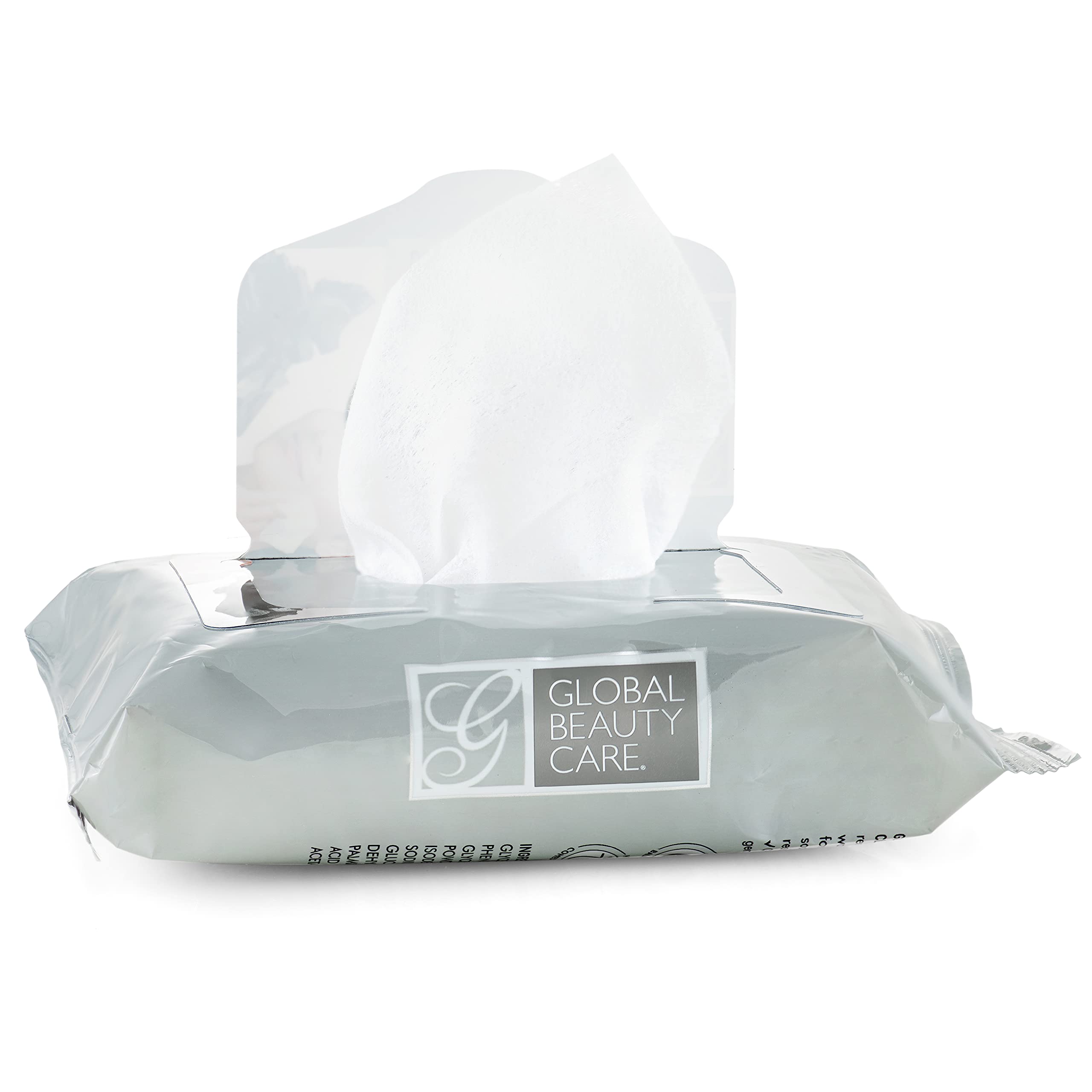 Global Beauty Care Makeup Remover Wipes (100 Count (4-Pack), Charcoal)