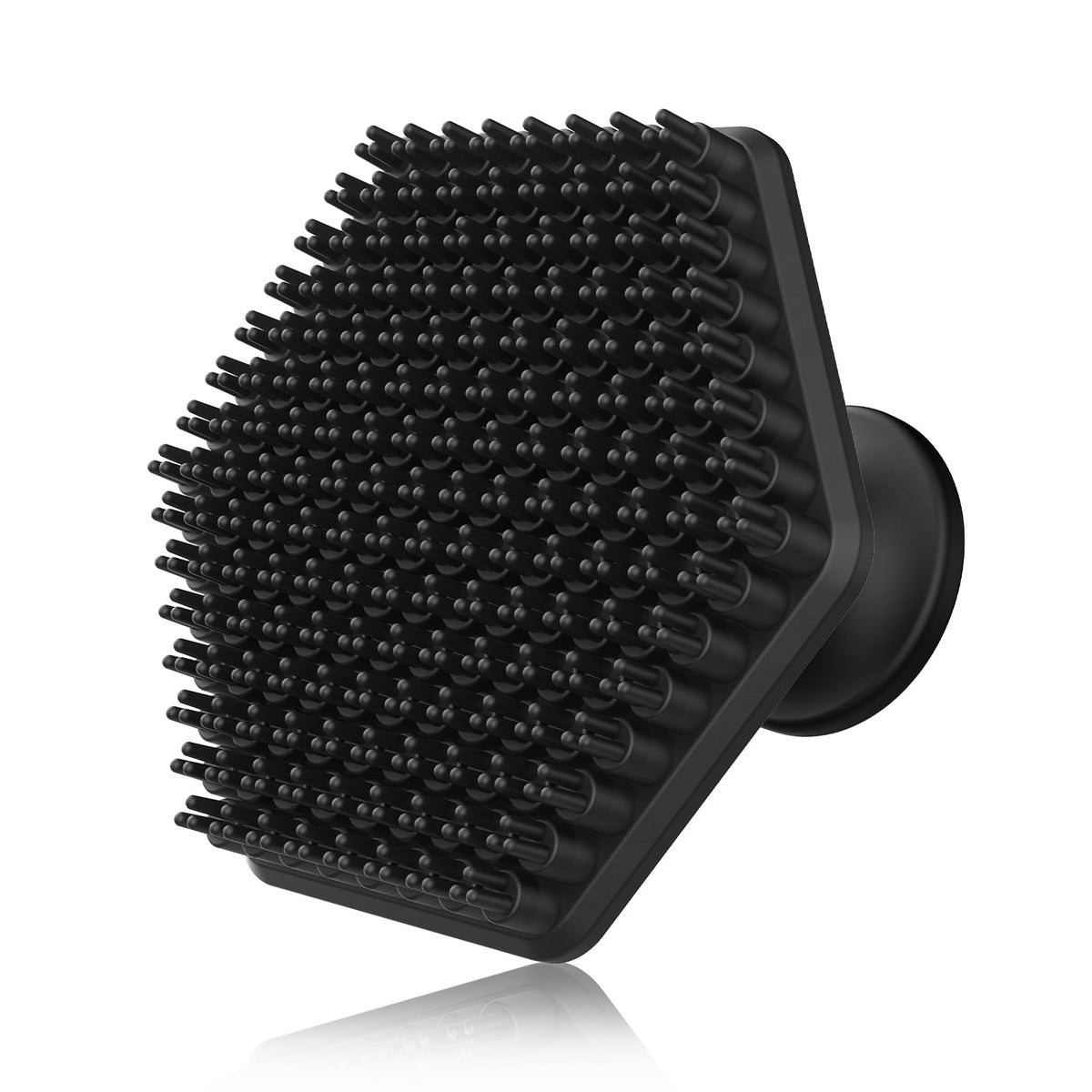 VWMYQ Silicone Face Scrubber for Men, Gentle Exfoliator Pad & Massager, Facial Cleansing Brush Silicone Face Wash Brush Removes Dead & Dry Skin（Pink）