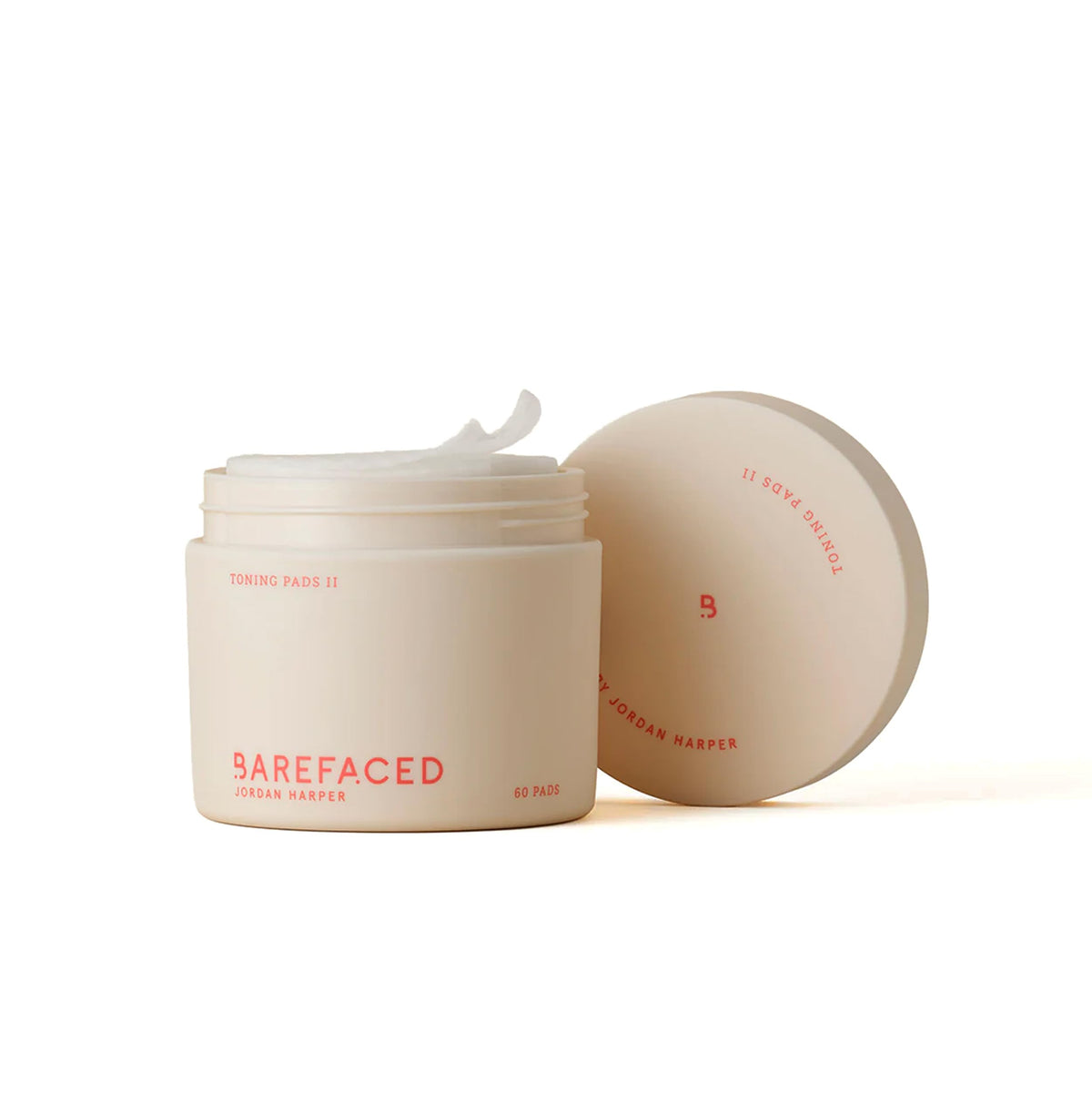 Barefaced Toning Pads II (60 Count) Exfoliating and Resurfacing Face Pads w/ 5% Glycolic Acid & Salicylic Acid, Helps with Brightening & Cleansing Skin, Clears Pores, Reduces Fine Lines and Wrinkles