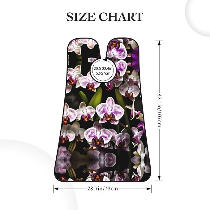 Beautiful Peacock Print Beard Bib Shaving Apron, Beard Hair Trimming Cape Gift For Dad