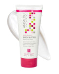 Andalou Naturals 1000 Roses Velvet Soft Body Butter | Rich Hydrating Moisturizing Cream for Nourishing Dry Skin | Shea Butter, Cocoa Butter, and Rose Stem Cells for Softening Skin | 8 fl oz