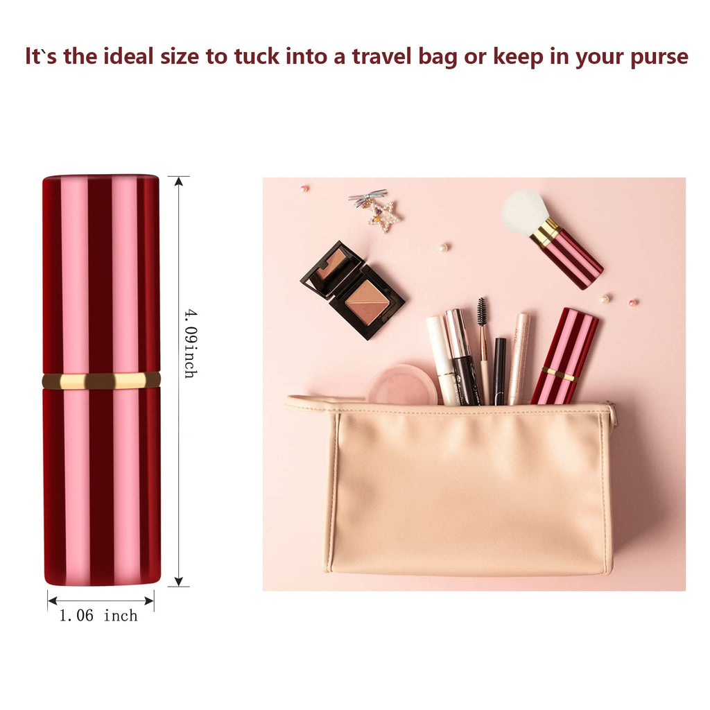 Retractable Makeup Brushes, Travel Face Kabuki Blush Brush