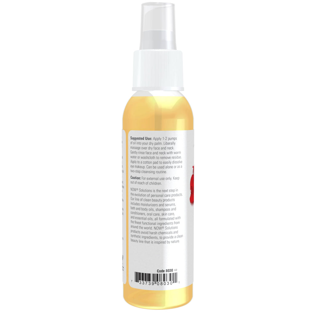 NOW Solutions, Soothing Rose Facial Cleansing Oil, 4 fl. oz