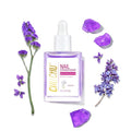 CHUCHU Nail Growth and Strengthener Oil for Cuticle - Repair Moisturizing Treatment - Natural Jojoba Vitamin B & E Nail Oil for Dry Cracked Nails (Lavender 01)